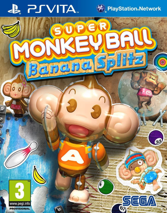 Super Monkey Ball: Banana Splitz - Playstation Vita