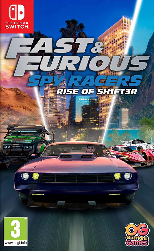 Fast and Furious: Spy Racers Rise of - Nintendo Switch