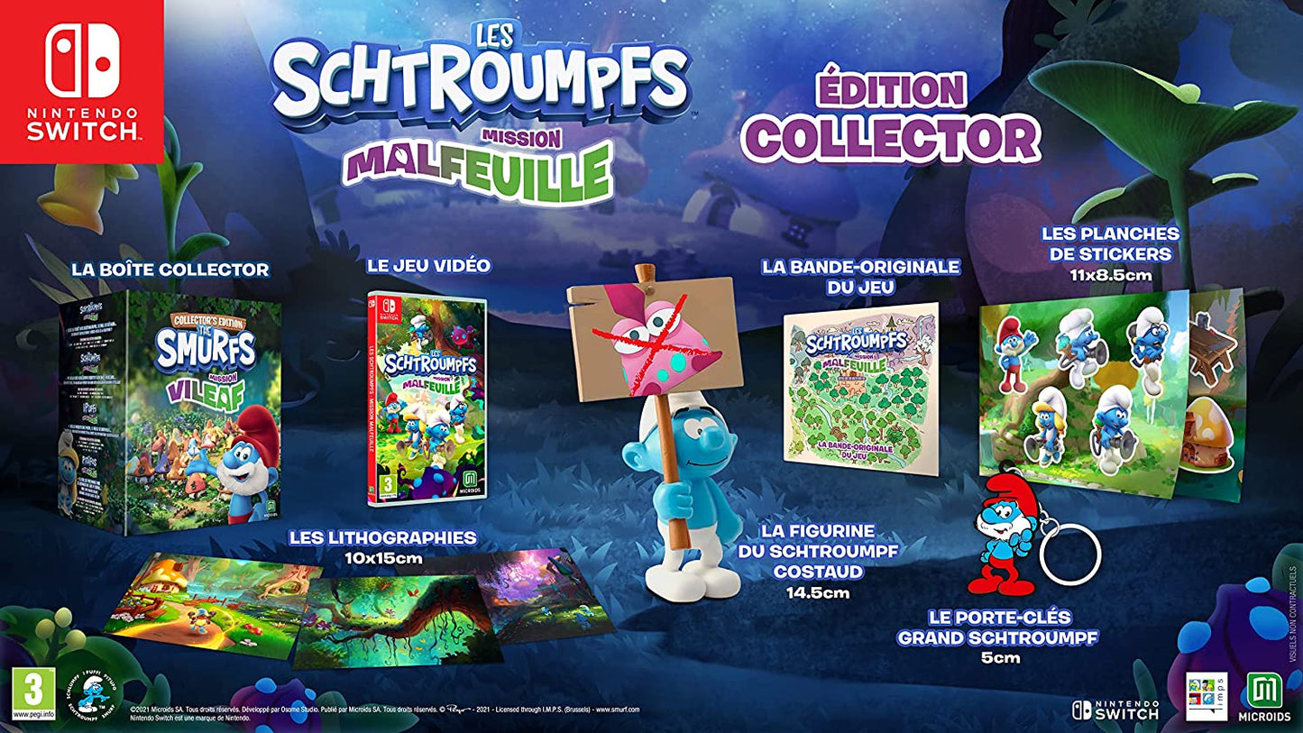 The Smurfs: Mission ViLeaf - Collector's Edition (Nintendo Switch)