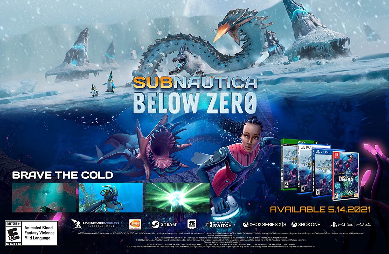 Subnautica below hot sale zero ps4