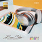 MOXOM MX-WL40 Wireless V5.0 Foldable Bass Headset - Silver