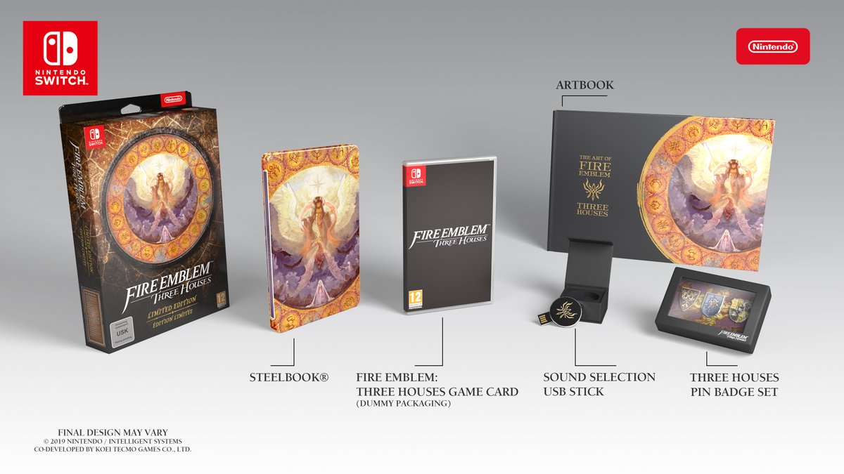 Fire Emblem Three Houses – Three Collector's Editions (Nintendo Switch)