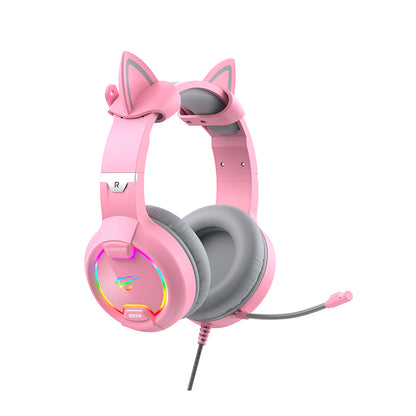 Havit H2233D Gaming Headset - Pink