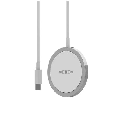 محطة شحن لاسلكية سريعة الشحن من موكسوم ماج سيف لأجهزة آيفون بقوة 15 وات