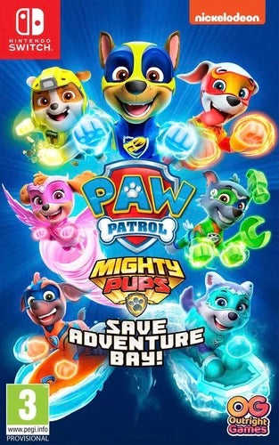 PAW Patrol Mighty Pups Save Adventure Bay - Nintendo Switch