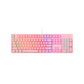 Havit KB871 Backlit Mechanical Gaming Keyboard - Pink