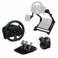 Logitech G923 Racing Wheel with Shifter and Drive Pro Racing Wheel Stand GY-006 Bundle - Xbox | PC