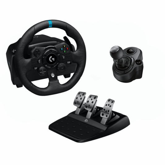 Logitech G923 Racing Wheel with Shifter Bundle - Xbox | PC