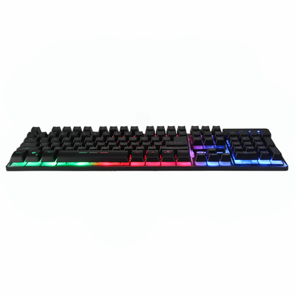 لوحة مفاتيح الألعاب Meetion Rainbow ذات الإضاءة الخلفية K9300