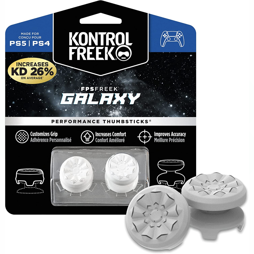 KontrolFreek Freek Galaxy White for PlayStation 4 | PlayStation 5