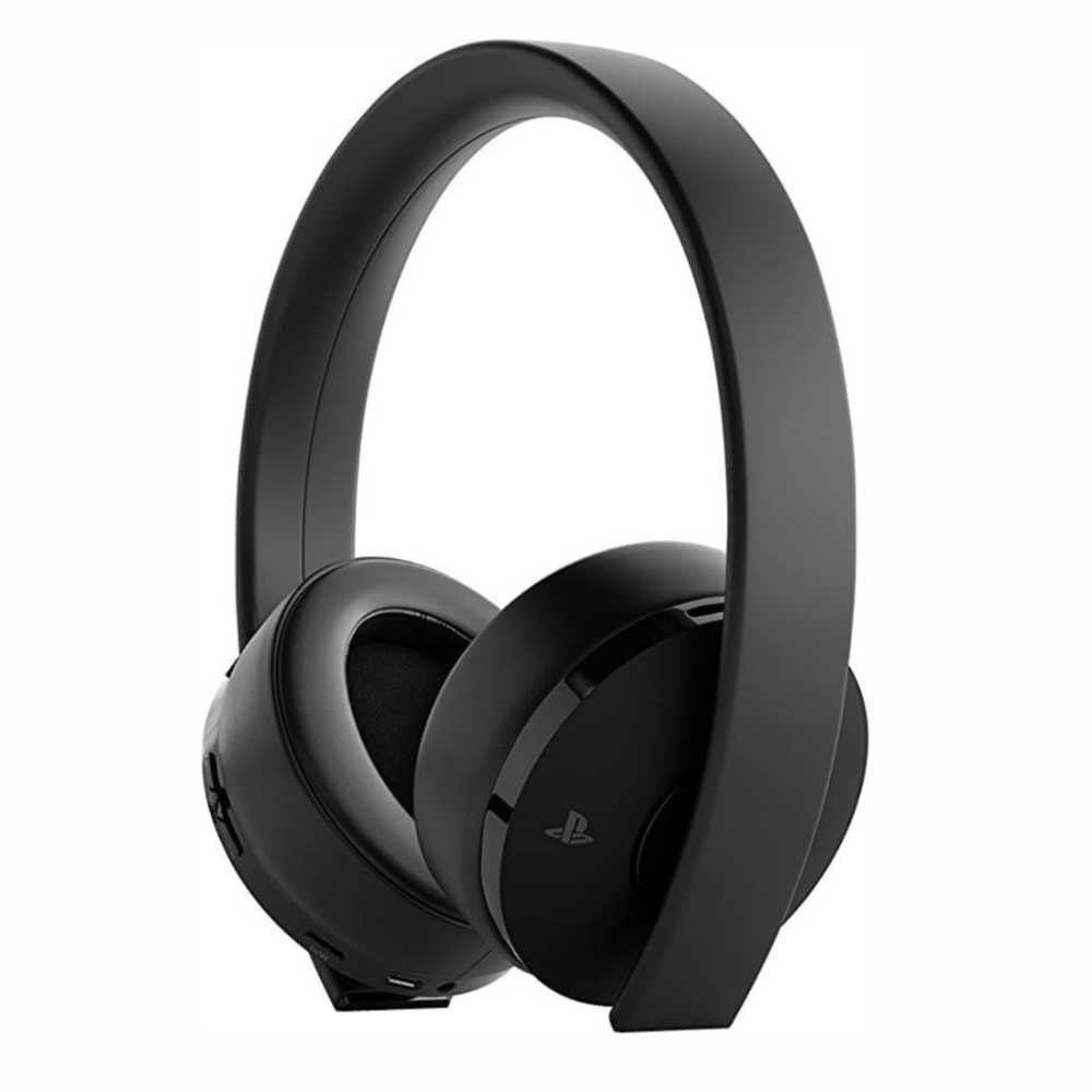 PlayStation 4 Gold Wireless Headset - Black