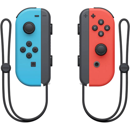 وحدة تحكم Nintendo Switch Joy-Con (يسار)/(يمين) - أحمر نيون/أزرق نيون