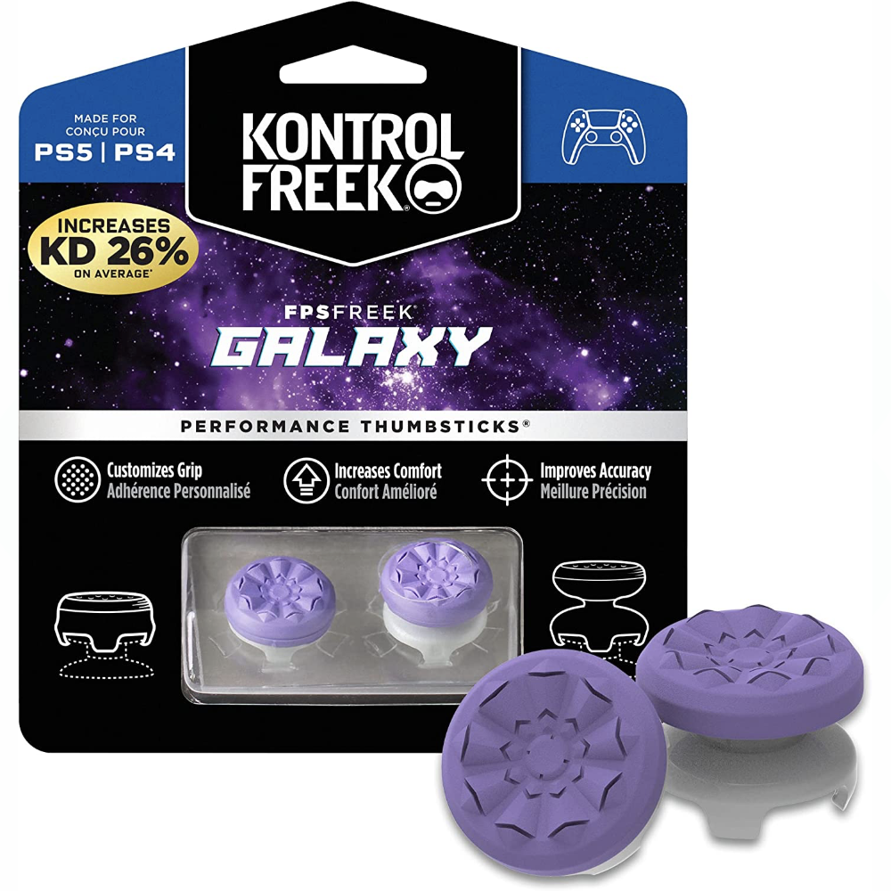 KontrolFreek FPS Galaxy Purple for PlayStation 4 | PlayStation 5