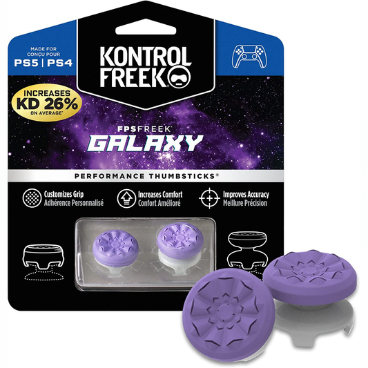 KontrolFreek FPS Galaxy Purple for PlayStation 4 | PlayStation 5