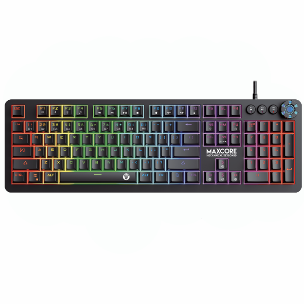 Fantech Max Core MK852 Mechanical RGB Keyboard - Black