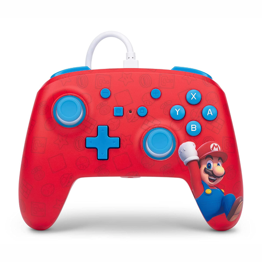 PowerA Enhanced Wired Controller for Nintendo Switch - Woo-hoo! Mario