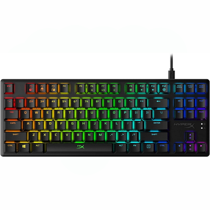 لوحة مفاتيح الألعاب الميكانيكية HyperX Alloy Origins Core باللون الأزرق 