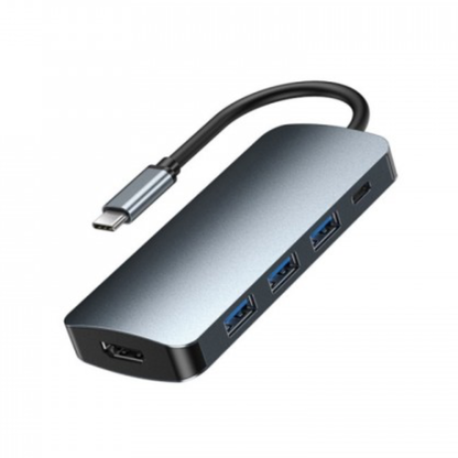 Remax RU-U5 Retor Series 5-in-1 Docking Station OTG + USB 3.0 Type C Macbook | Windows