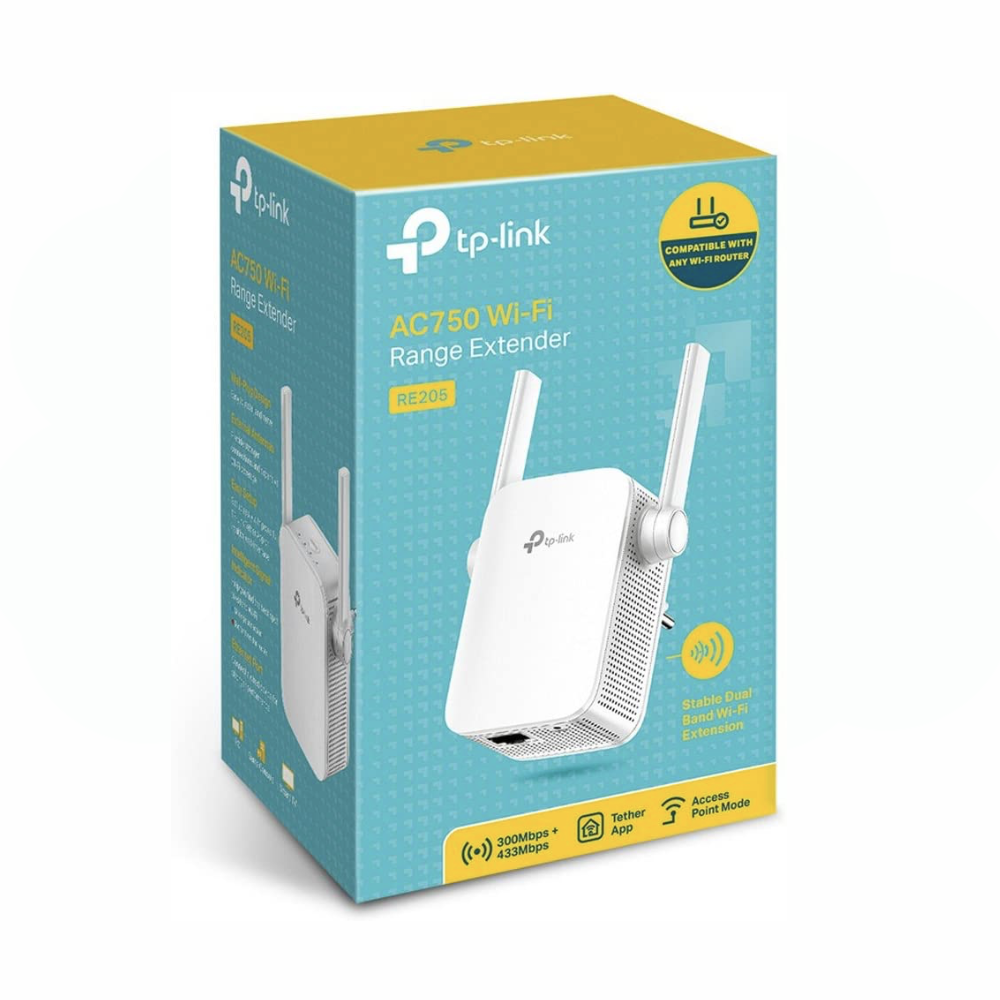 TP-Link RE205 AC750 Wi-Fi Range Extender