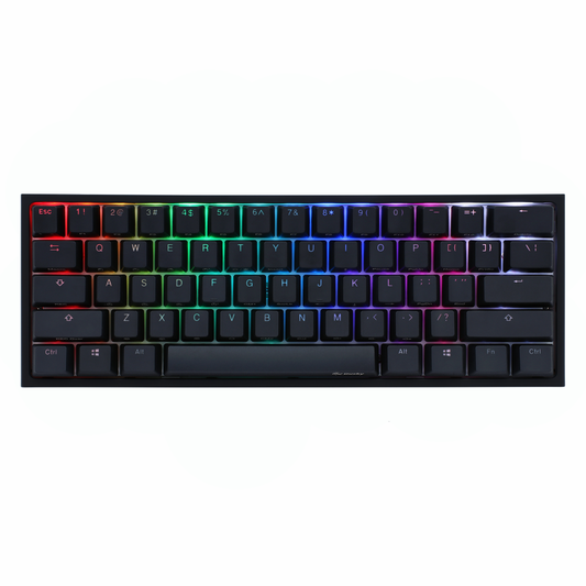 Ducky One 2 Mini v2 RGB LED 60% Mechanical Keyboard - Black