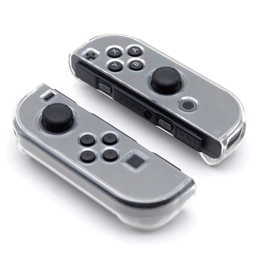 Hard Crystal Clear Protector Set For Nintendo Switch Joy-Con