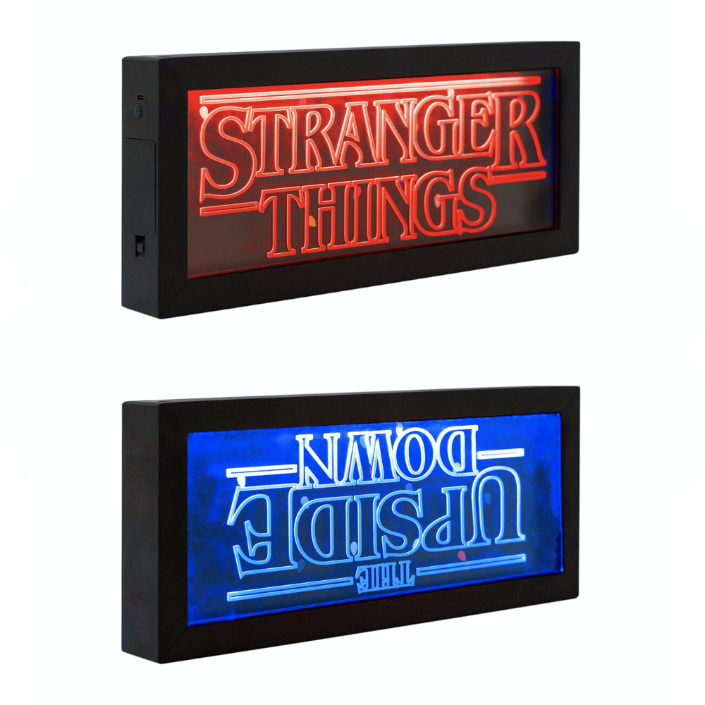 Erik Official Stranger Things The Upside Down Lamp - 4 Lighting Modes - Multi Coloured Light