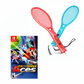 Mario Tennis Aces Nintendo Switch with 2 Tennis Rackets Bundle