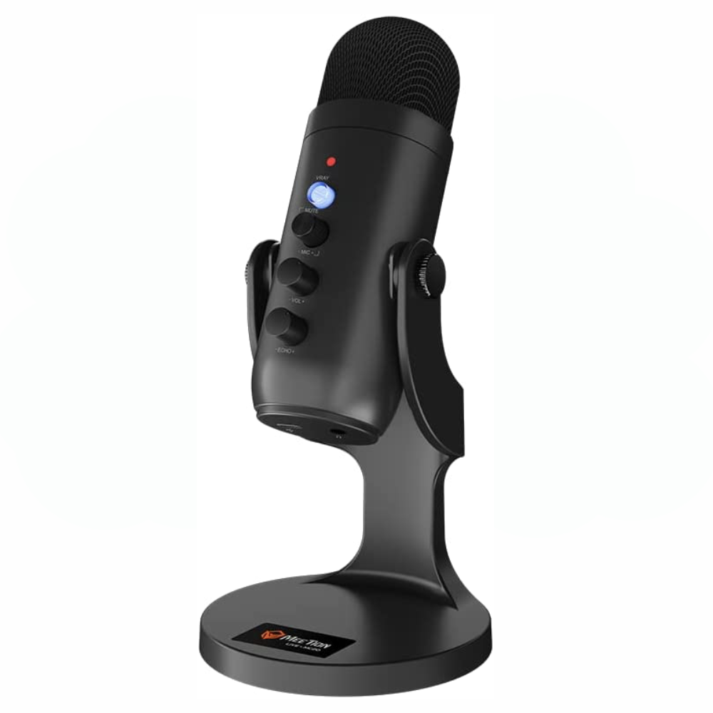 Meetion MT-MC20 Remote Meeting and Desktop Gaming Microphone - Black