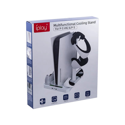 IPLAY Multifunctional Charging Stand Designed For PS5 Fat Phat and PSVR2