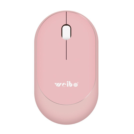 Weibo Wireless Mouse RF-2822B Pink