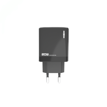 Moxom PD Elite 20W Fast Charge Type-C Dual-Ports Home Charger