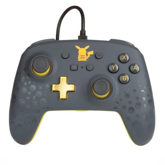 PowerA - Enhanced Wired Controller for Nintendo Switch - Pokémon: Pikachu Grey