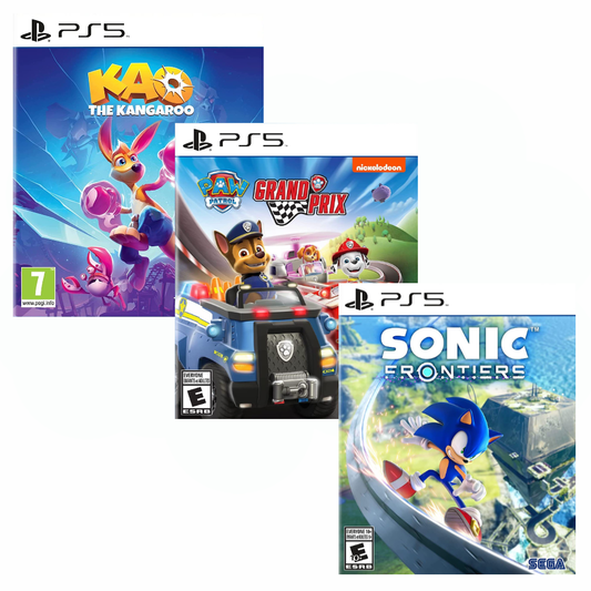 Kids Pack of 3 Games Bundle - PlayStation 5