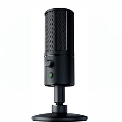 ميكروفون البث Razer Seiren X: درجة احترافية - أسود كلاسيكي 