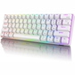 RK ROYAL KLUDGE RK61 Wireless 60% Triple Mode Mechanical Keyboard - White