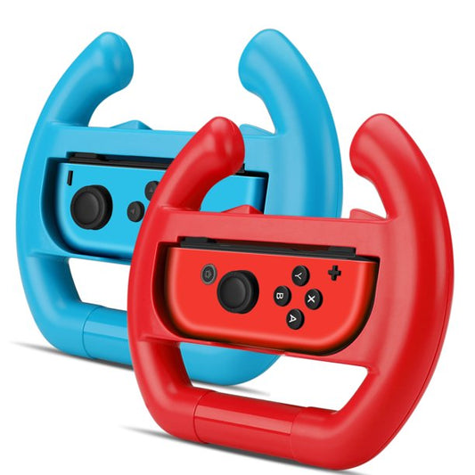 Racing Wheel for Nintendo Switch (Set of 2 Red + Blue)