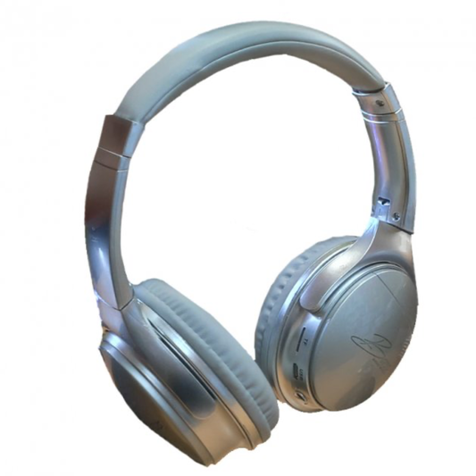 MOXOM MX-WL40 Wireless V5.0 Foldable Bass Headset - Silver