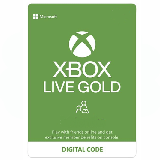 Xbox Live Gold Memberships